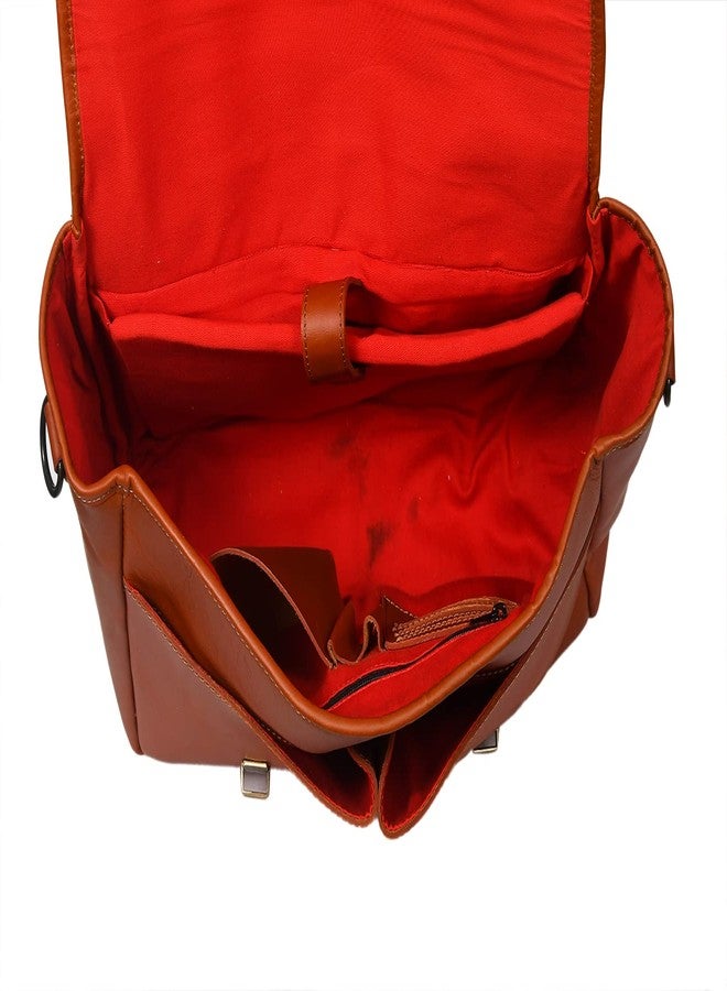 Celtic Premium Leather Satchel Sling Bag for Office & Everyday Use with Adjustable Strap - Image 5